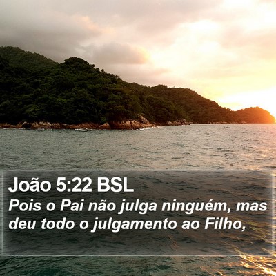 João 5:22 BSL Bible Verse Image
