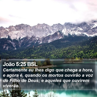 João 5:25 BSL Bible Verse Image