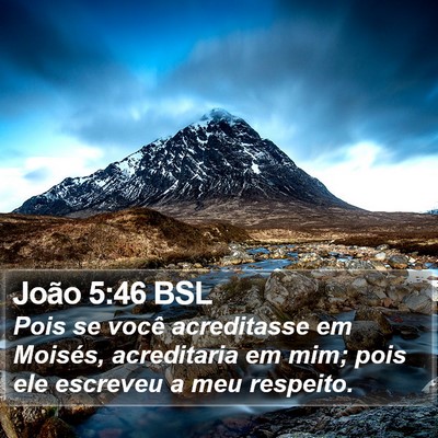 João 5:46 BSL Bible Verse Image