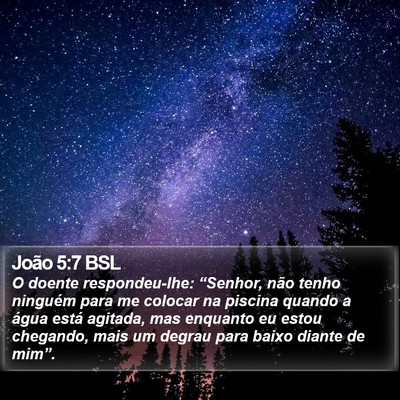 João 5:7 BSL Bible Verse Image