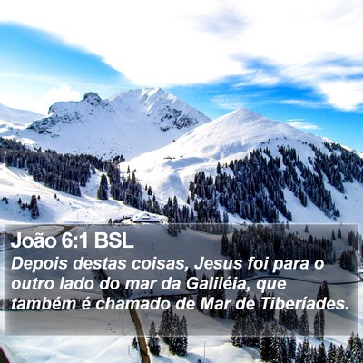 João 6:1 BSL Bible Verse Image