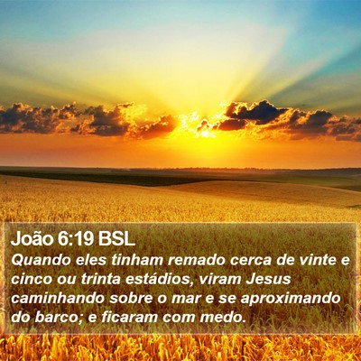 João 6:19 BSL Bible Verse Image