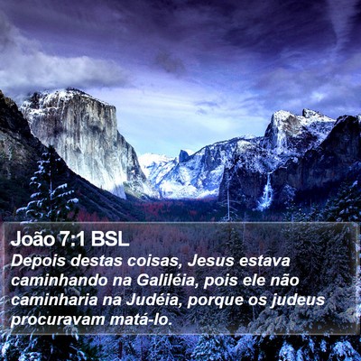 João 7:1 BSL Bible Verse Image