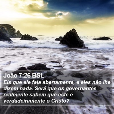 João 7:26 BSL Bible Verse Image