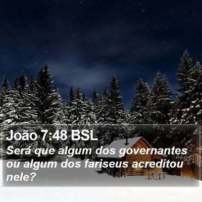 João 7:48 BSL Bible Verse Image