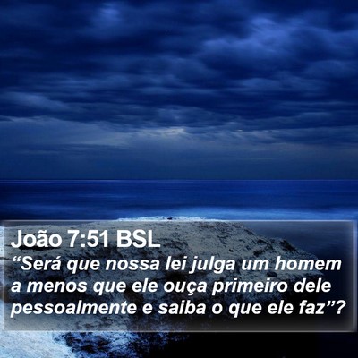 João 7:51 BSL Bible Verse Image