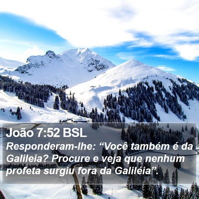 João 7:52 BSL Bible Verse Image