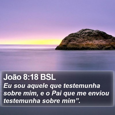 João 8:18 BSL Bible Verse Image