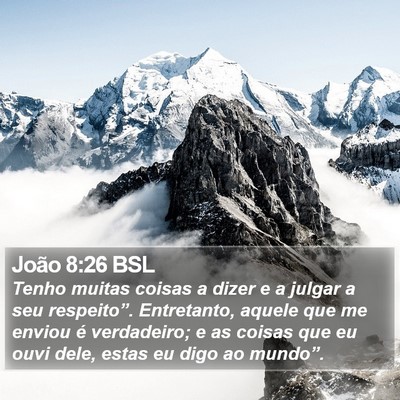 João 8:26 BSL Bible Verse Image