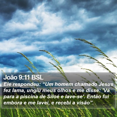 João 9:11 BSL Bible Verse Image