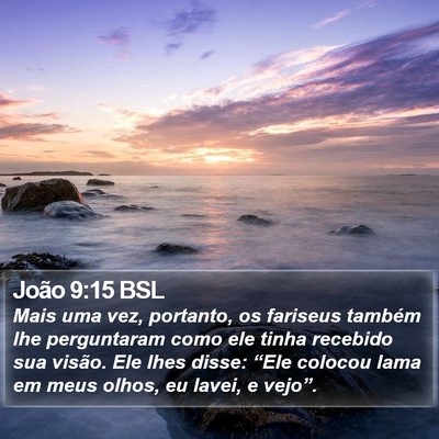 João 9:15 BSL Bible Verse Image