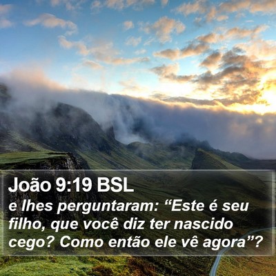 João 9:19 BSL Bible Verse Image