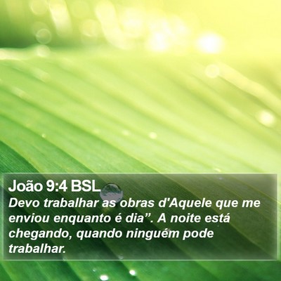João 9:4 BSL Bible Verse Image