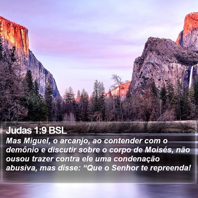 Judas 1:9 BSL Bible Verse Image