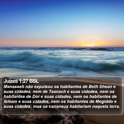 Juízes 1:27 BSL Bible Verse Image