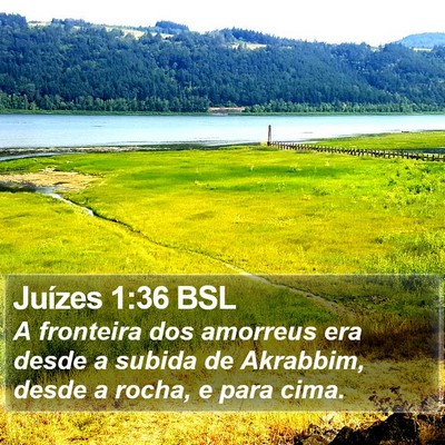 Juízes 1:36 BSL Bible Verse Image