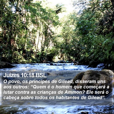 Juízes 10:18 BSL Bible Verse Image