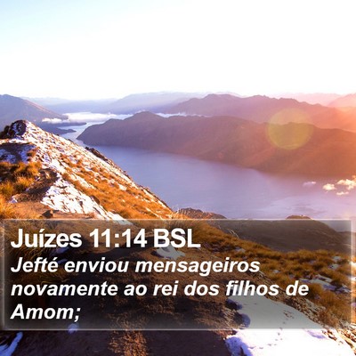 Juízes 11:14 BSL Bible Verse Image