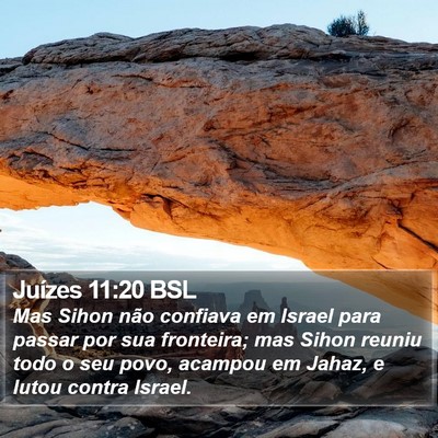 Juízes 11:20 BSL Bible Verse Image
