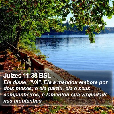 Juízes 11:38 BSL Bible Verse Image