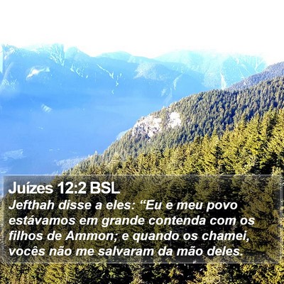 Juízes 12:2 BSL Bible Verse Image