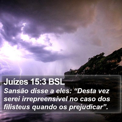 Juízes 15:3 BSL Bible Verse Image
