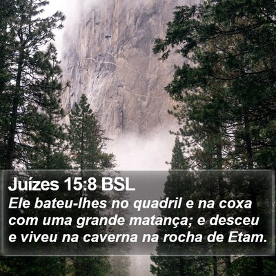 Juízes 15:8 BSL Bible Verse Image