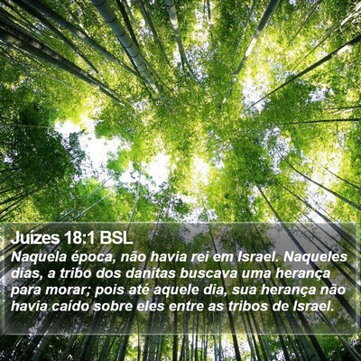 Juízes 18:1 BSL Bible Verse Image