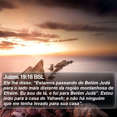 Juízes 19:18 BSL Bible Verse Image