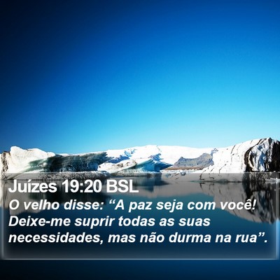 Juízes 19:20 BSL Bible Verse Image