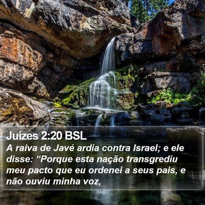 Juízes 2:20 BSL Bible Verse Image
