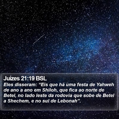 Juízes 21:19 BSL Bible Verse Image