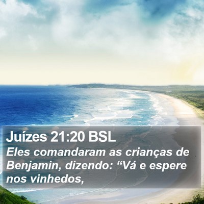 Juízes 21:20 BSL Bible Verse Image