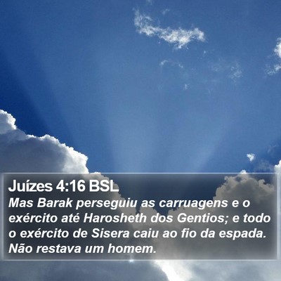 Juízes 4:16 BSL Bible Verse Image