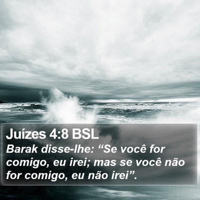Juízes 4:8 BSL Bible Verse Image