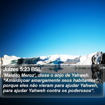 Juízes 5:23 BSL Bible Verse Image