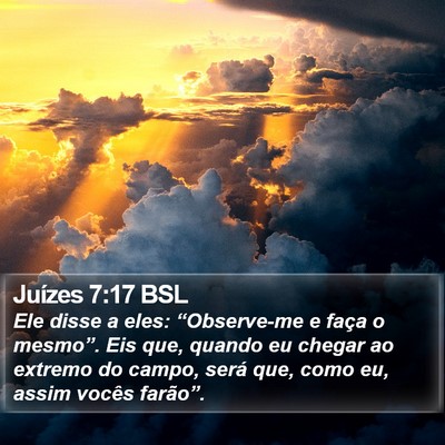 Juízes 7:17 BSL Bible Verse Image