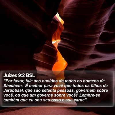 Juízes 9:2 BSL Bible Verse Image