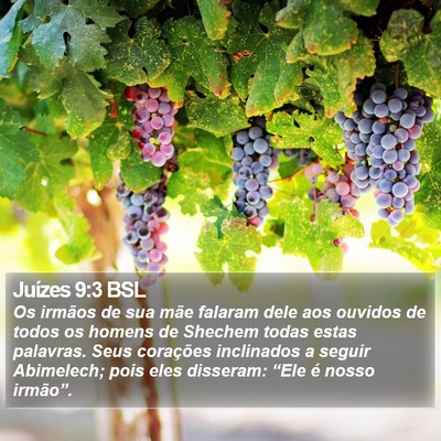 Juízes 9:3 BSL Bible Verse Image