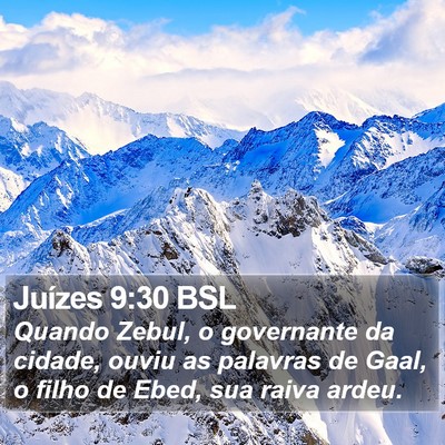 Juízes 9:30 BSL Bible Verse Image
