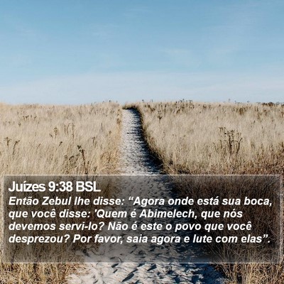 Juízes 9:38 BSL Bible Verse Image