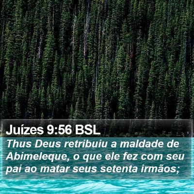 Juízes 9:56 BSL Bible Verse Image