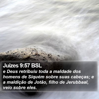 Juízes 9:57 BSL Bible Verse Image