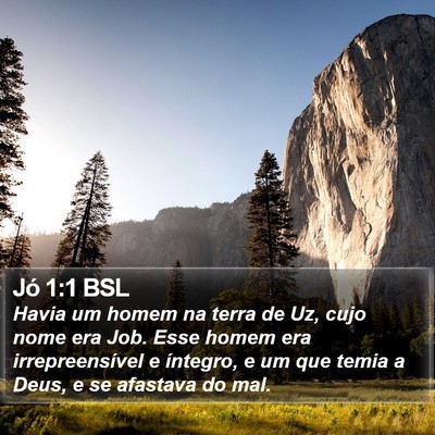 Jó 1:1 BSL Bible Verse Image