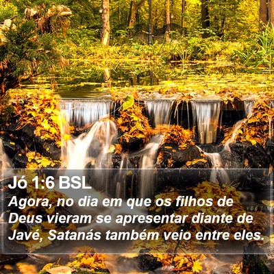 Jó 1:6 BSL Bible Verse Image