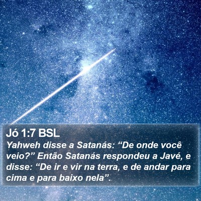 Jó 1:7 BSL Bible Verse Image