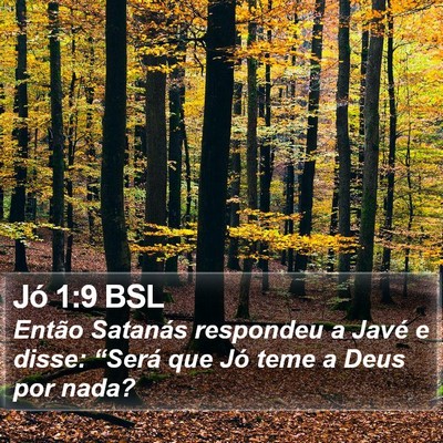 Jó 1:9 BSL Bible Verse Image
