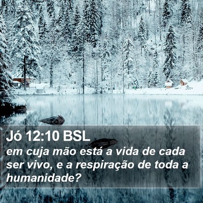 Jó 12:10 BSL Bible Verse Image