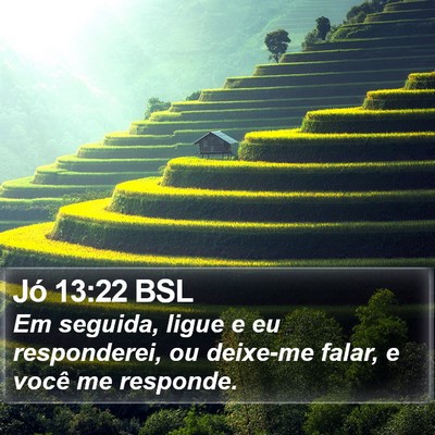 Jó 13:22 BSL Bible Verse Image