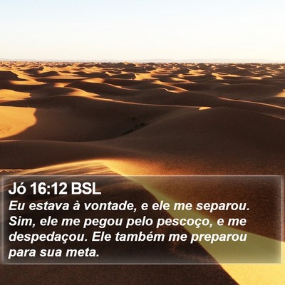 Jó 16:12 BSL Bible Verse Image